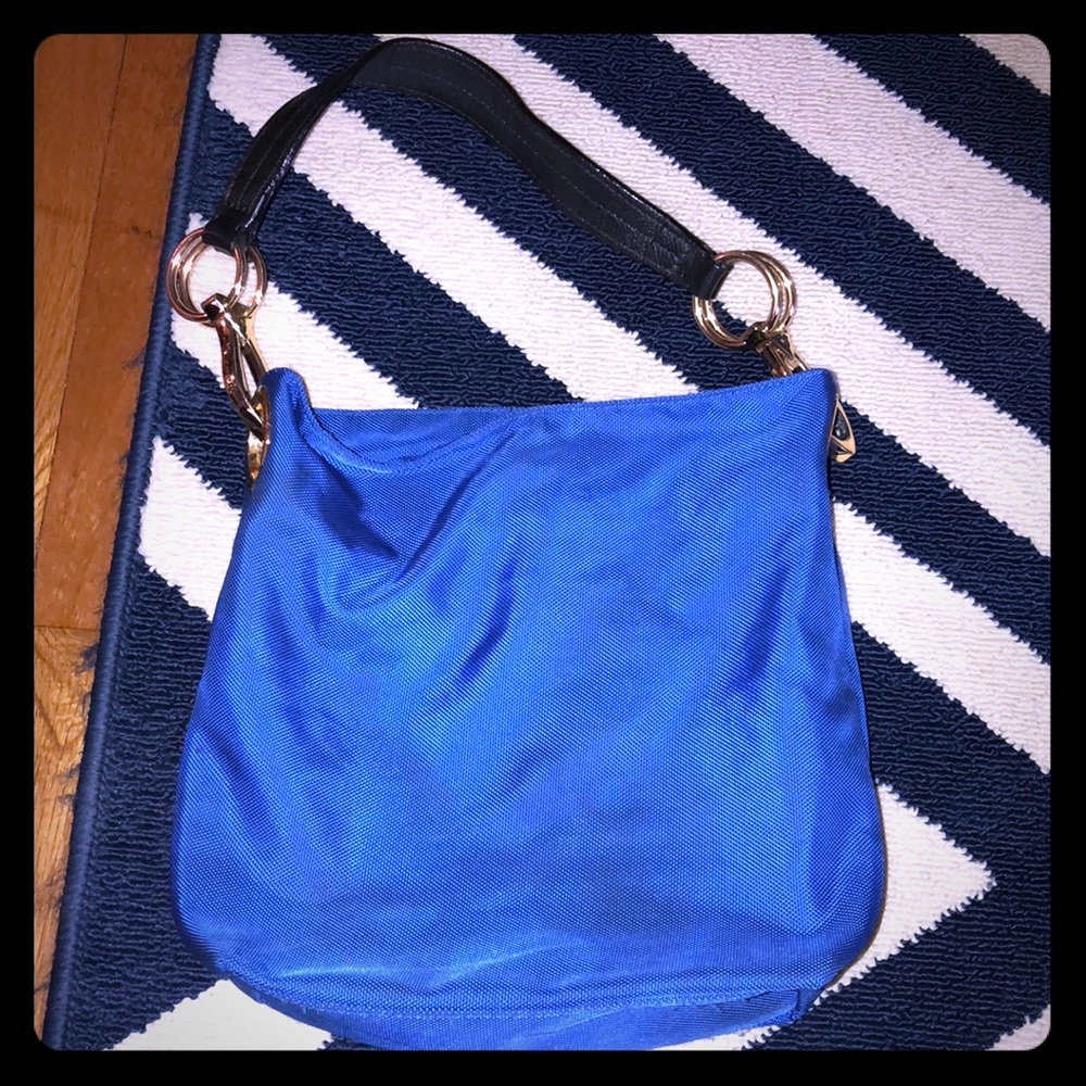 JPK 75 Paris Electric Blue Shoulder Bag
